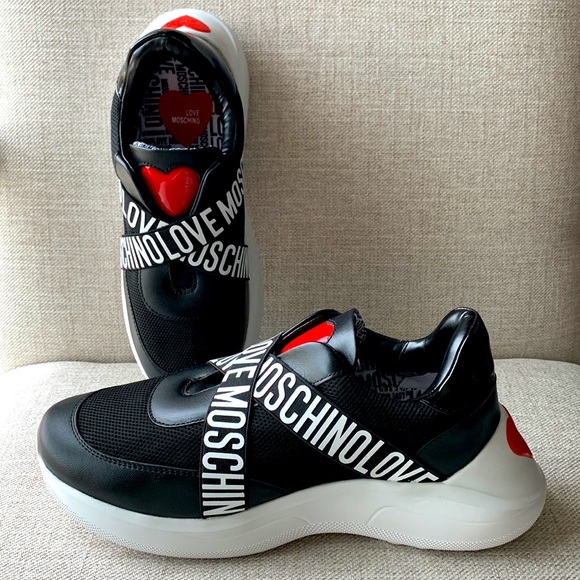 Love Moschino Shoes - NWT LOVE MOSCHINO Sneakers Size 7.5 US / 38 EU